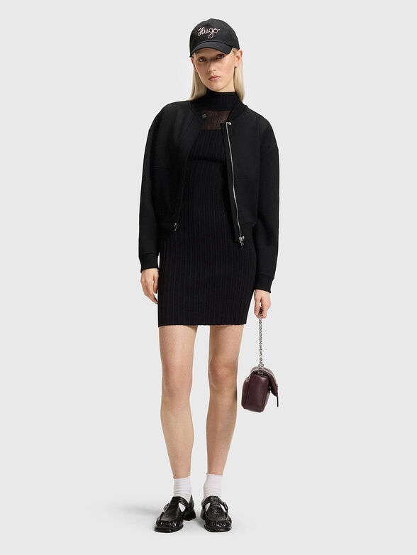 Bomber jacket with buttons - 2