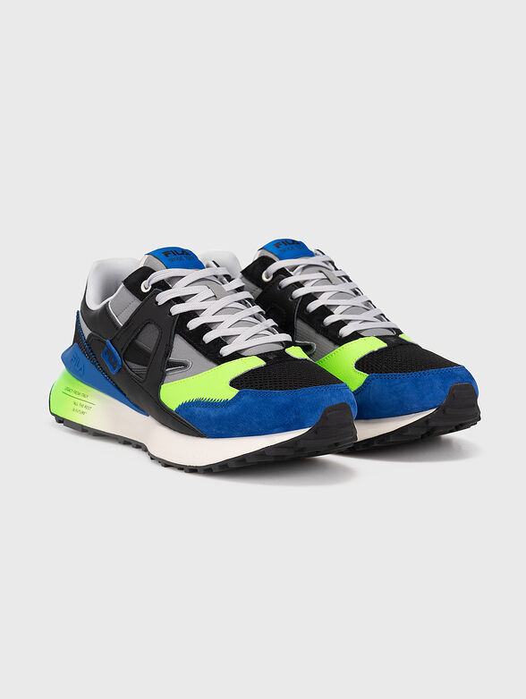FILA CONTEMPO blue sports shoes with logo - 2