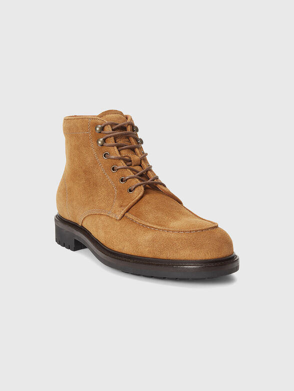 Suede boots with laces - 2