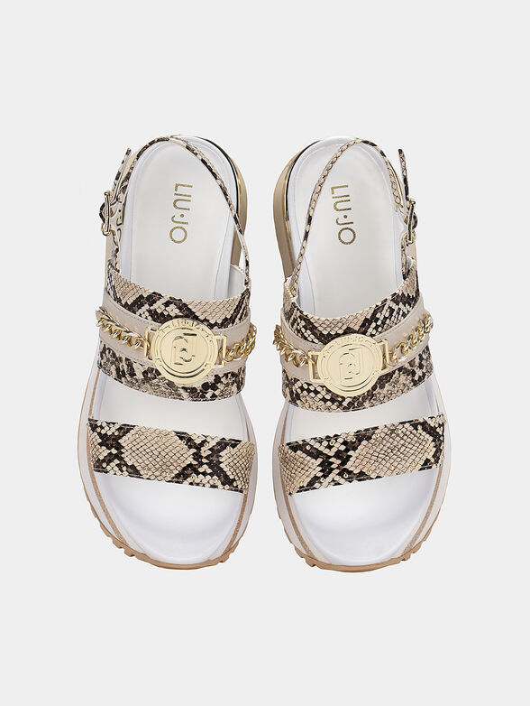 LIU JO MAXI WONDER sandals - 6