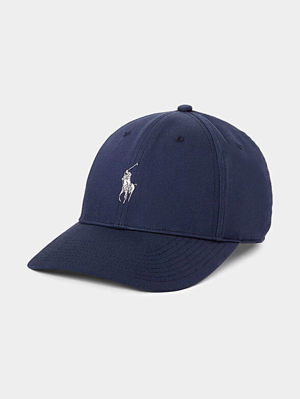 Blue baseball cap with logo - 1