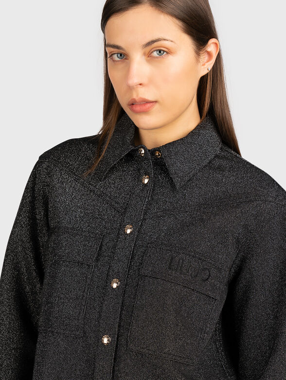 Jacket with lurex threads - 5