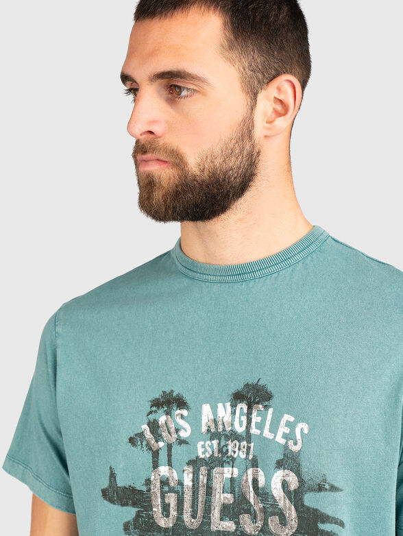 T-shirt με τύπωμα λογότυπου - 4