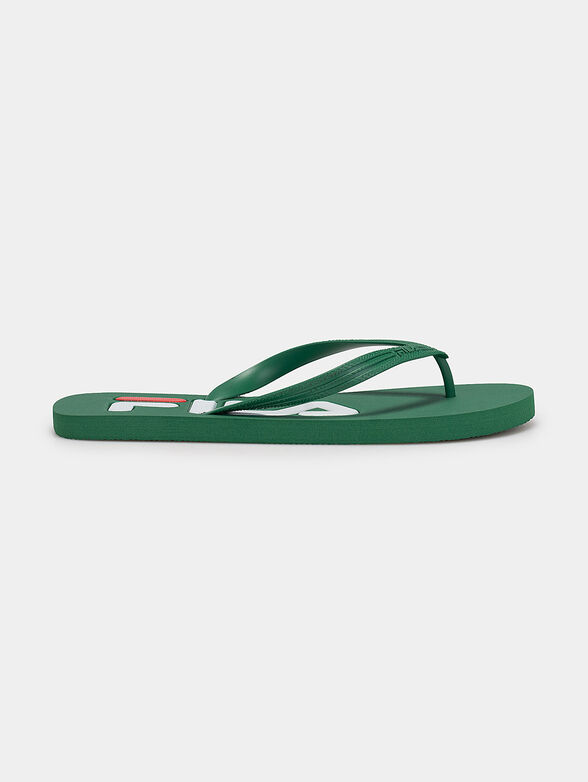 TROY black flip flops - 1