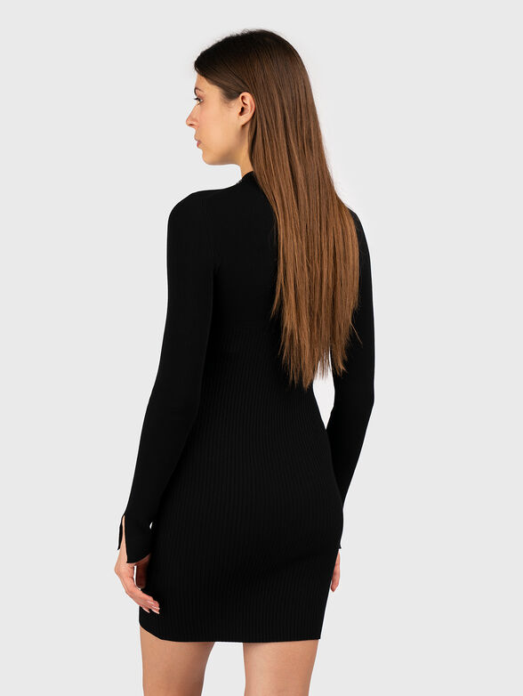 SONELY mini dress with long sleeves and accent logo - 1