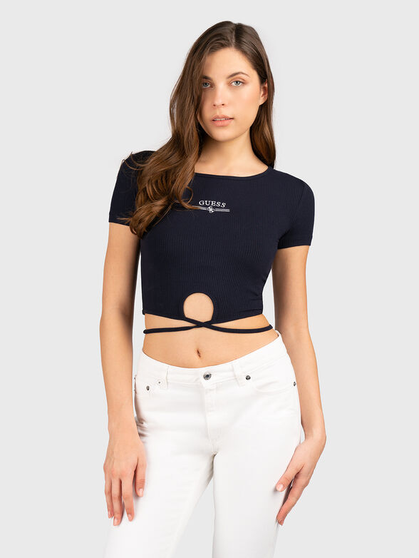 NYRA T-shirt with logo detail - 1