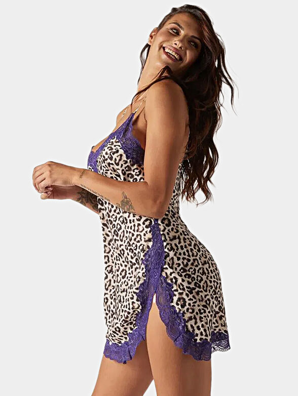 Chemise with animal print - 3