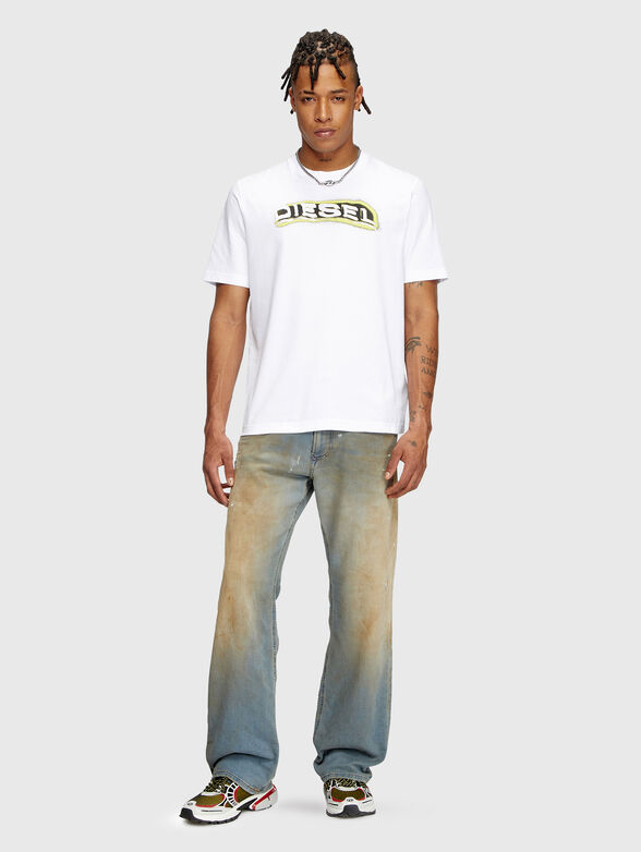 T-ADJUST-R4 black T-shirt with logo print - 2