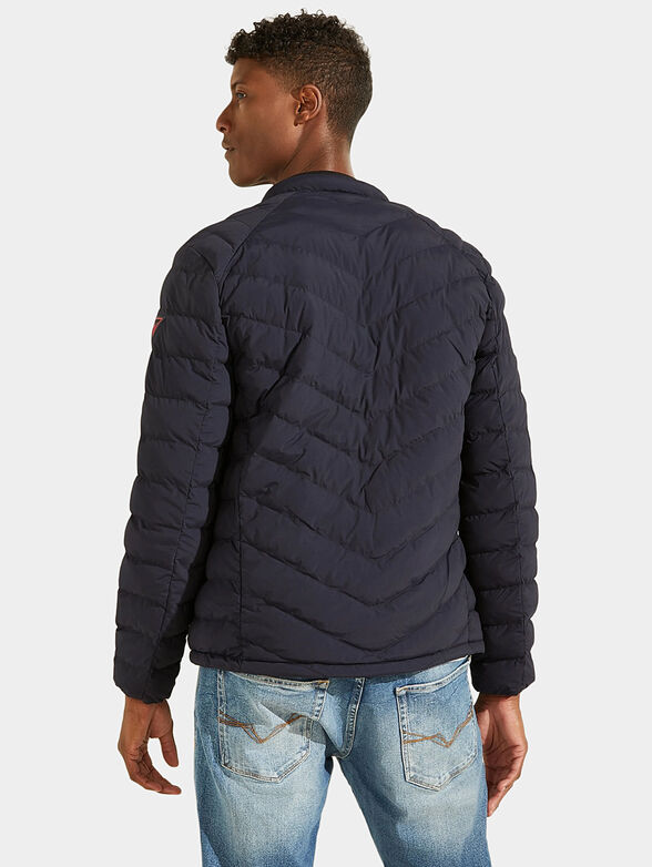 Black quilted jacket - 4