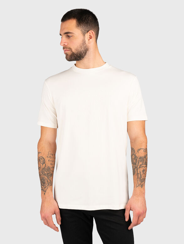 Cotton T-shirt with logo - 1