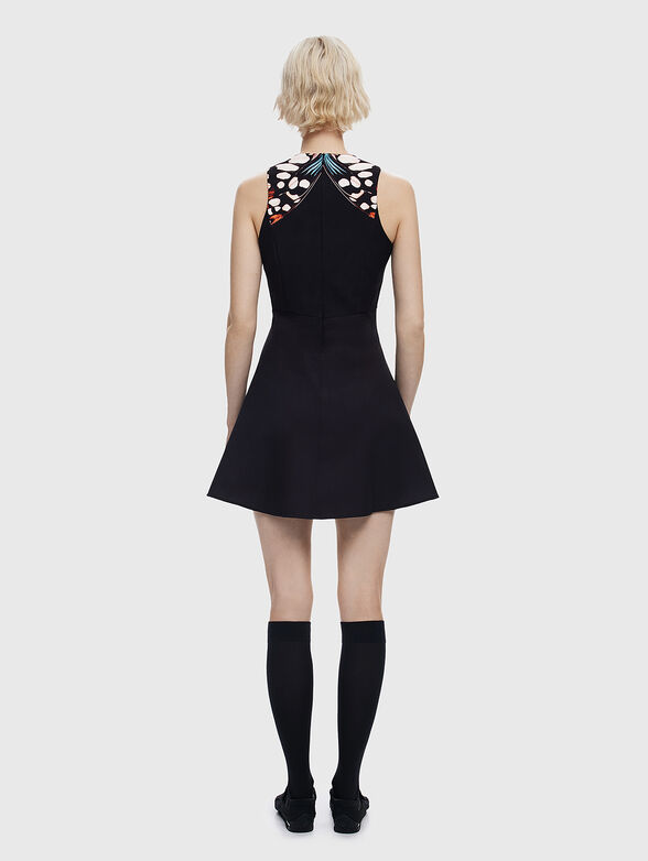 Dress with multi-colored details - 1