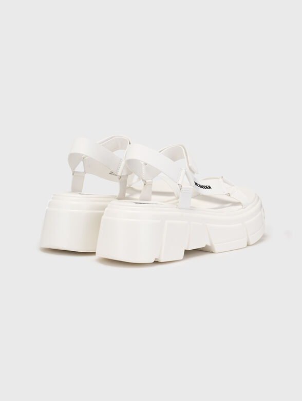 ASSERTIVE black sandals - 3