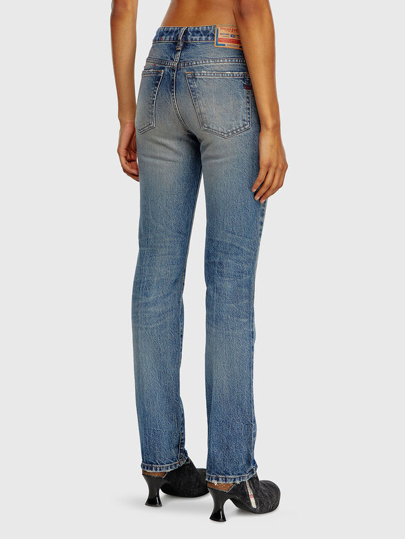 Low-waisted jeans with faded effect - 2