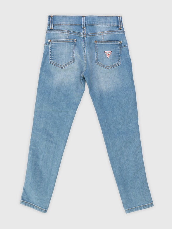 Blue skinny jeans - 2