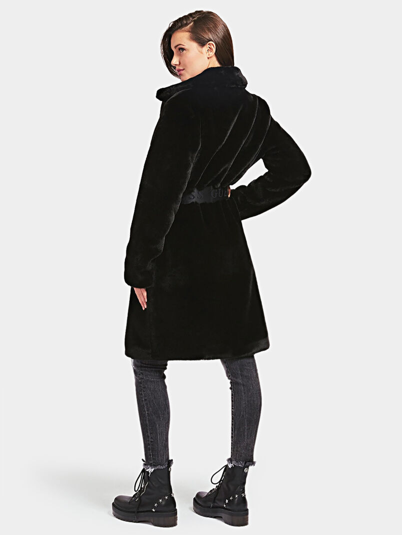 SHELLY Faux fur coat - 3
