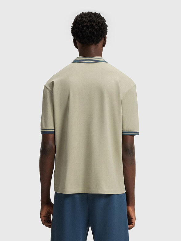 HUGO x RB dark brown polo shirt - 3