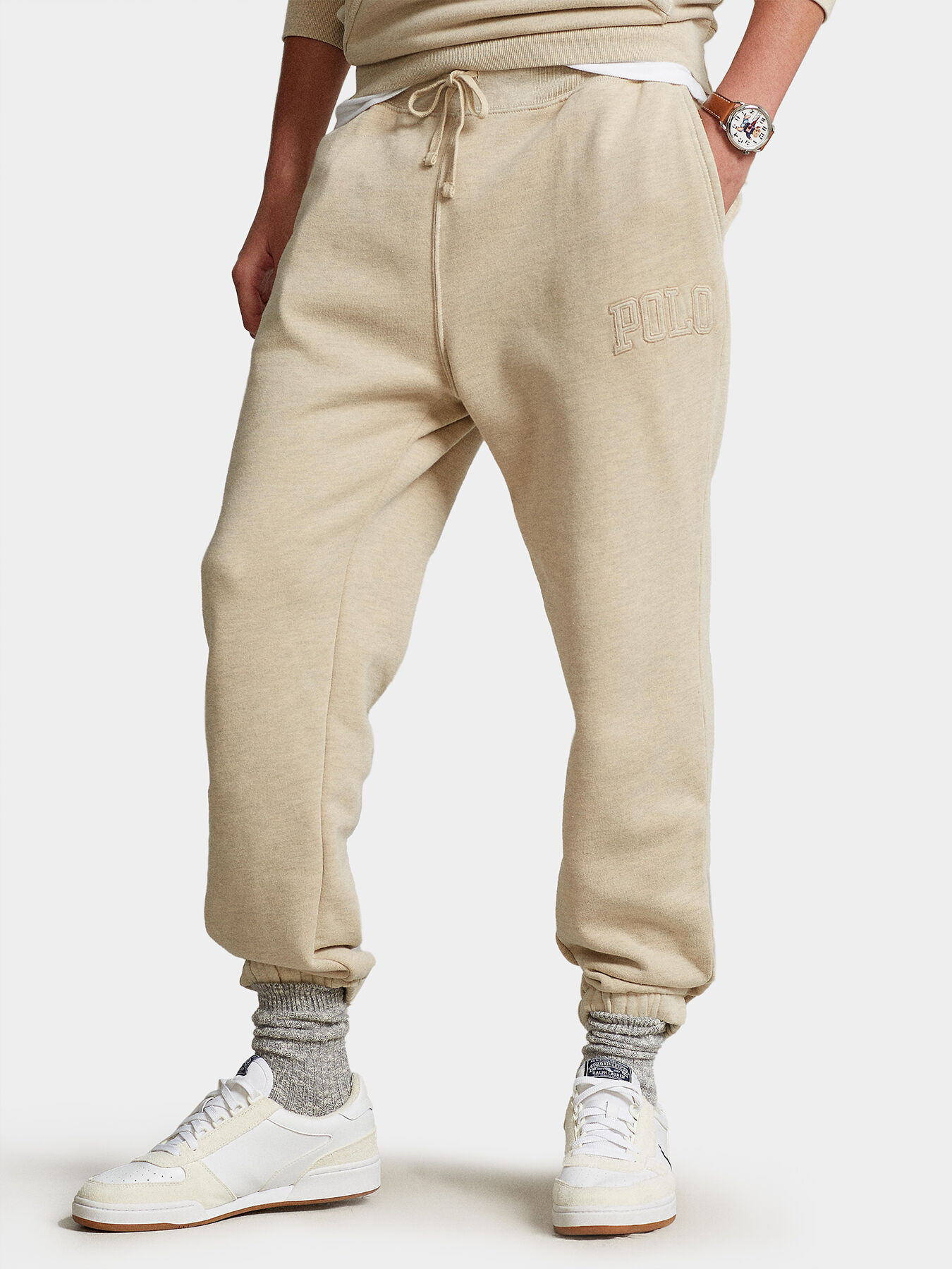 ATHLETIC sports trousers with embroidered pocket brand POLO RALPH