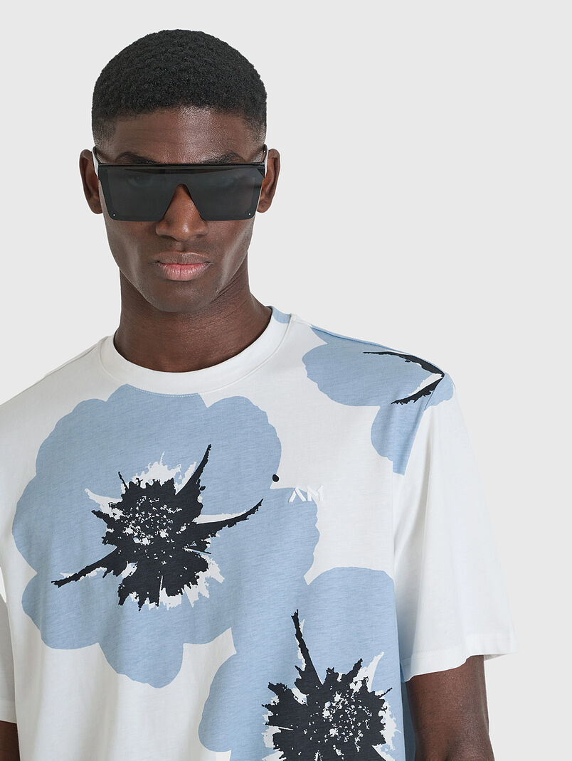 T-shirt with floral print - 2