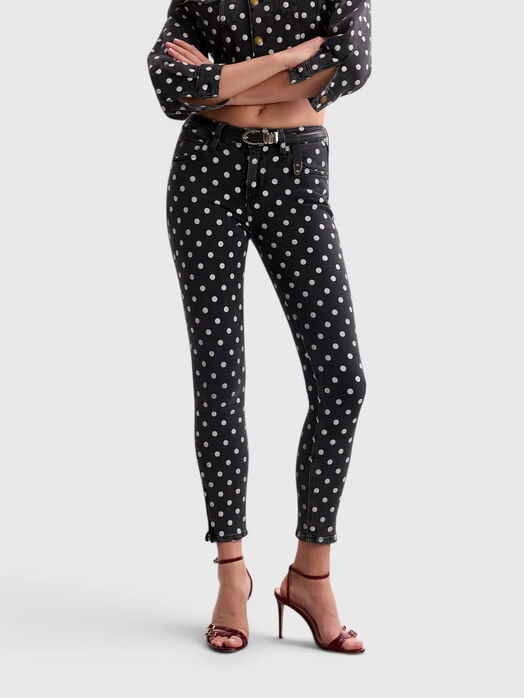 Mid-rise jeans