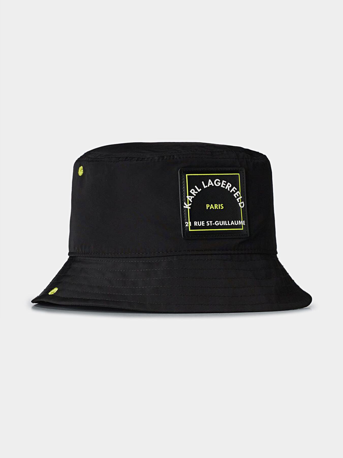 ハット Karl Lagerfeld 235W3412 RUE ST-GUILLAUME NYLON BUCKET Hat KL215W3411-999FW21(1).jpg?sw=