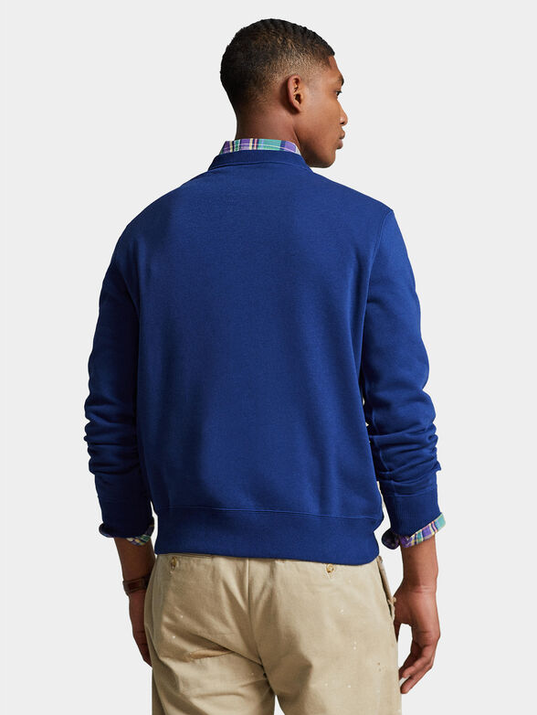 Blue sweatshirt with Polo Bear motif - 3