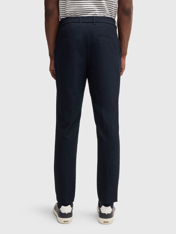 C-PERIN slim trousers with ties - 2