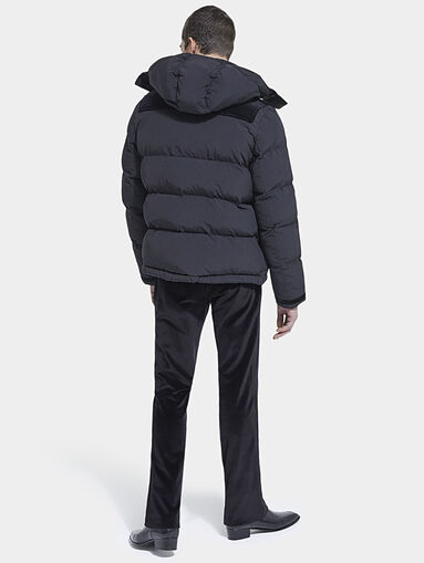 Waterproof padded jacket with hood - 4