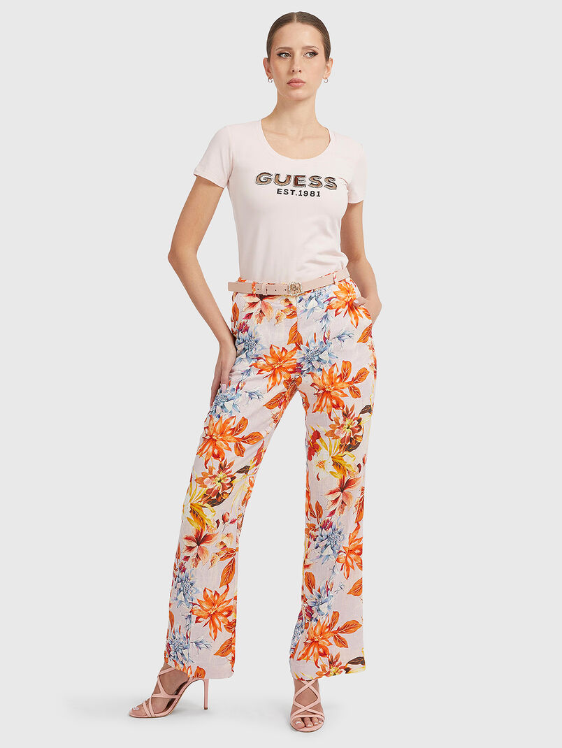 HAFA floral print trousers - 3