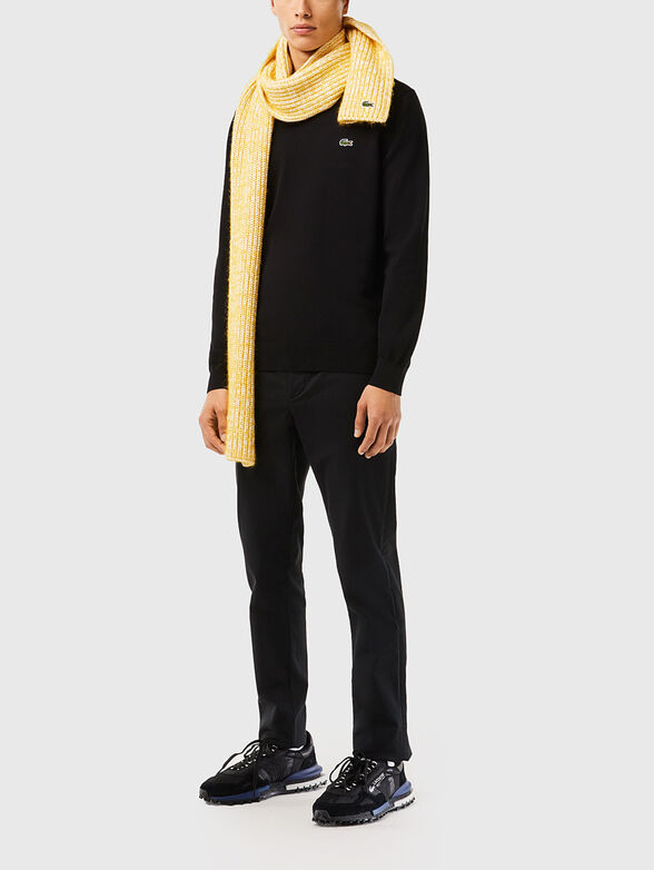 Crew neck cotton sweater - 2