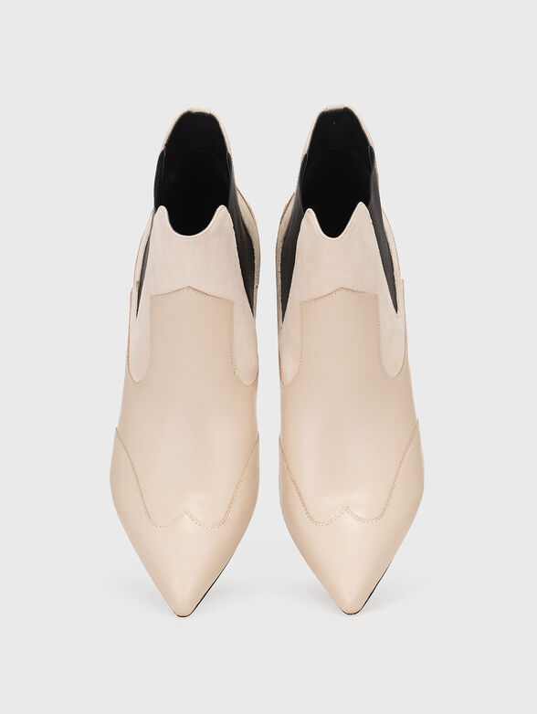 SANDIE 07 leather ankle boots - 5