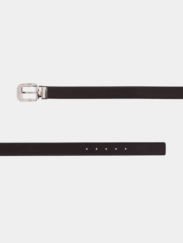 Reversible leather belt - 4