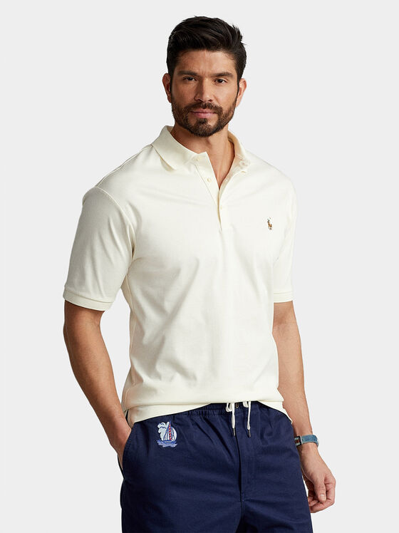 Polo shirt with logo accent - 1