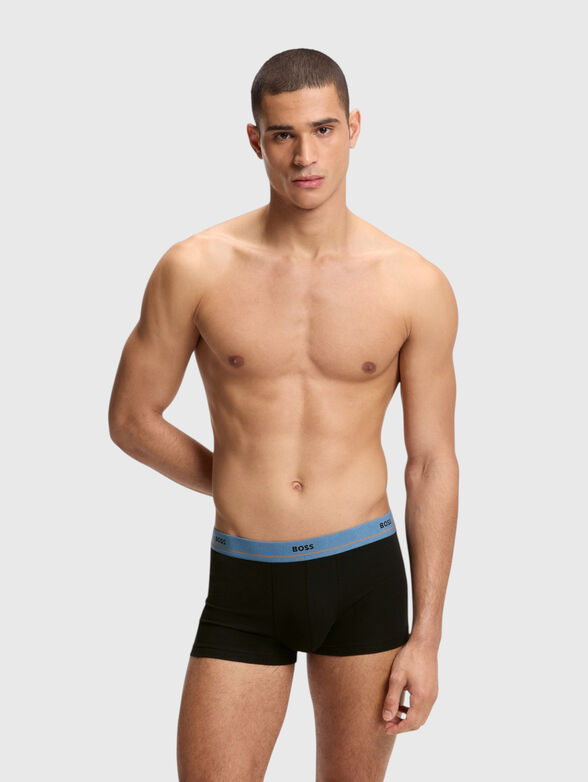 Set of five pairs of cotton boxers - 2