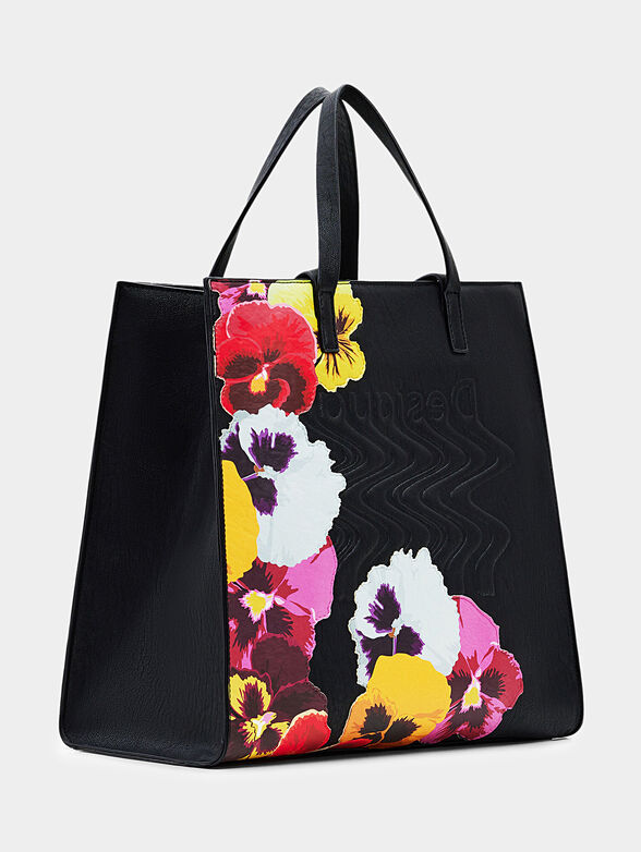 MIKA MERLO bag with floral print - 4
