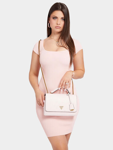 HELAINA crossbody bag in coral color - 3