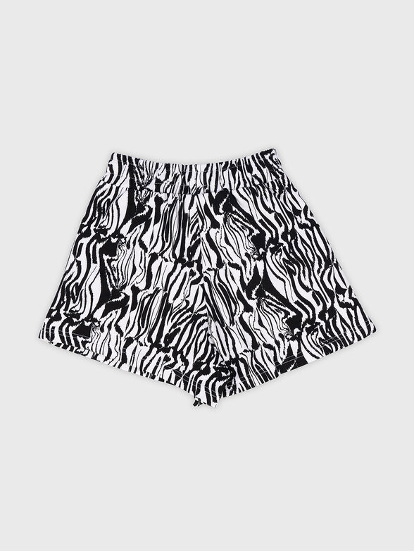 BURG AOP shorts with animal print - 2