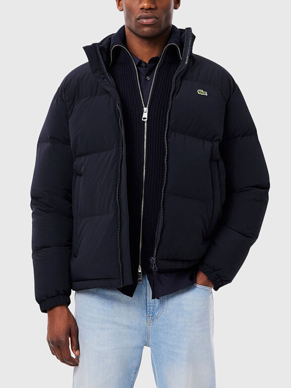Padded jacket with quilted effect   - 1