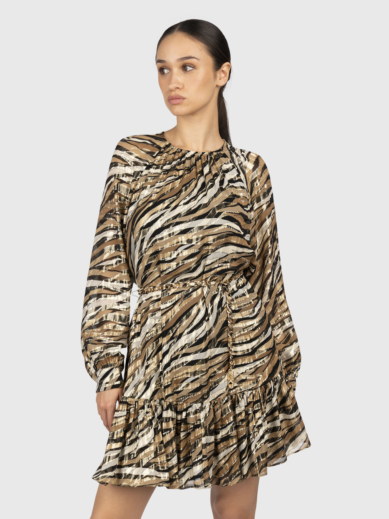 Michael kors silk on sale dress