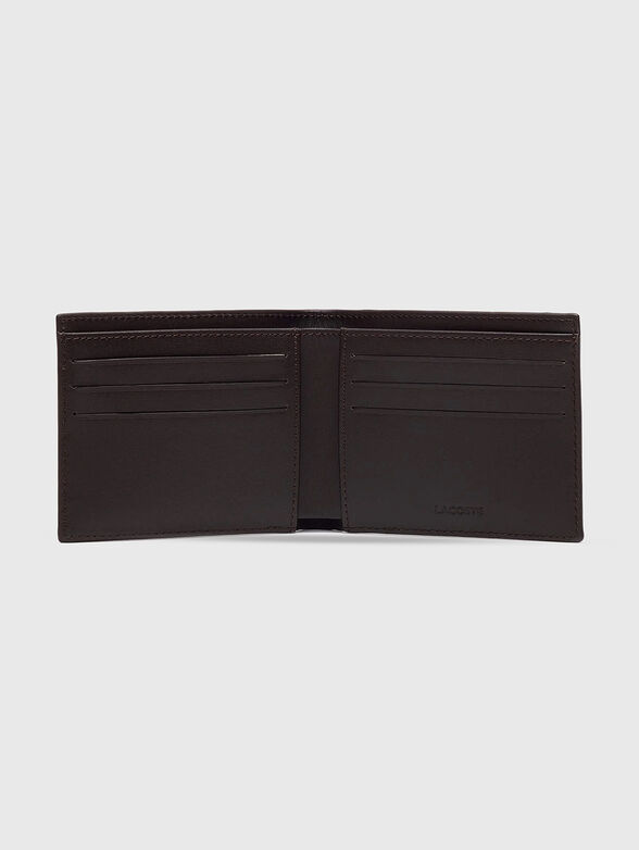Black leather wallet - 2