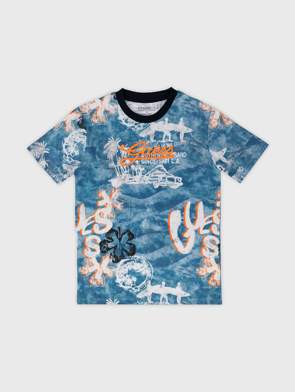 Oversized printed T-shirt - 1