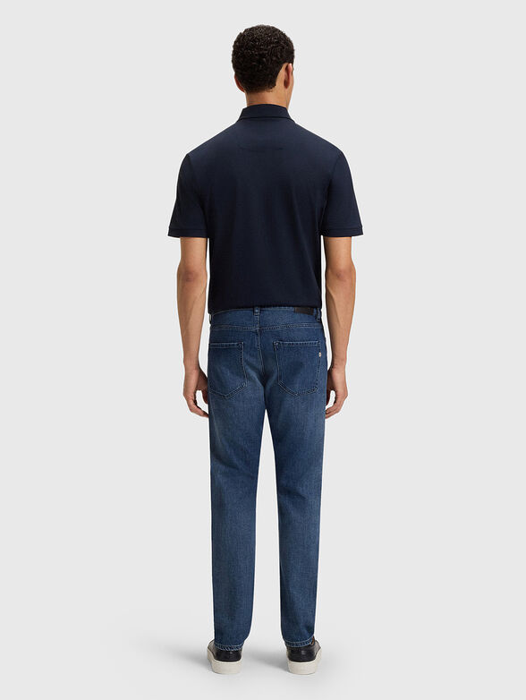 Straight jeans with washed effect - 2