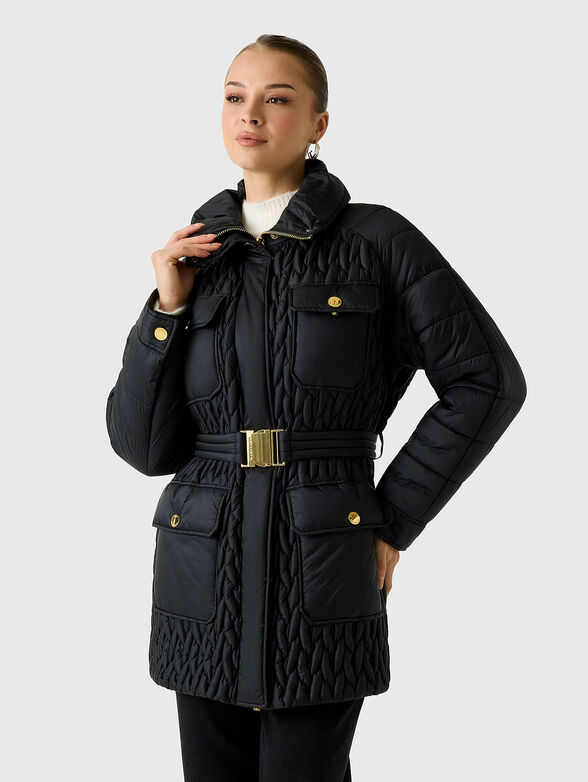 IRIEL quilted jacket with belt - 1