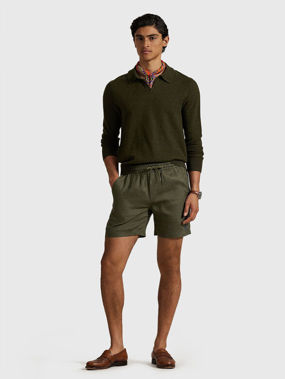 Linen shorts - 4