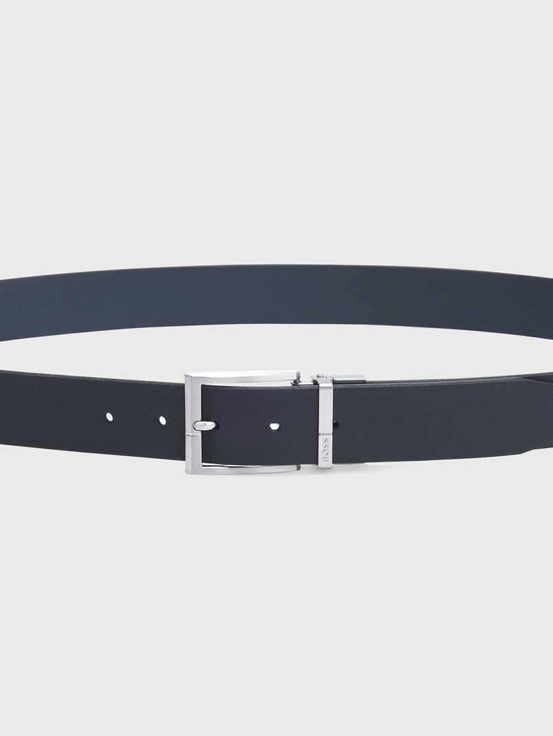 Reversible genuine leather belt - 3