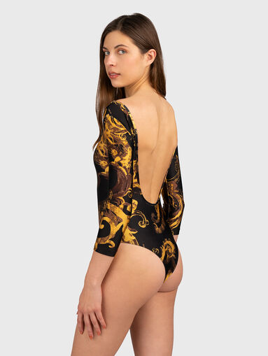 Bodysuit with cut-out back - 4