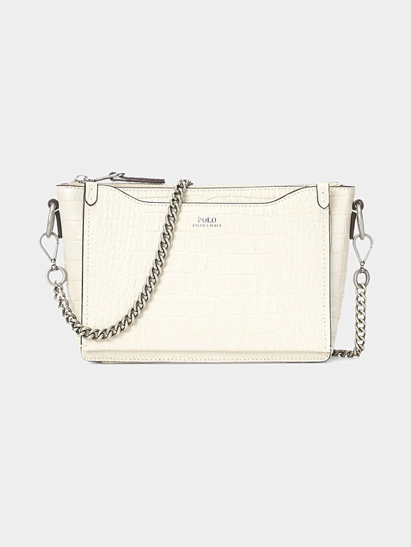 Crossbody bag in white color - 1