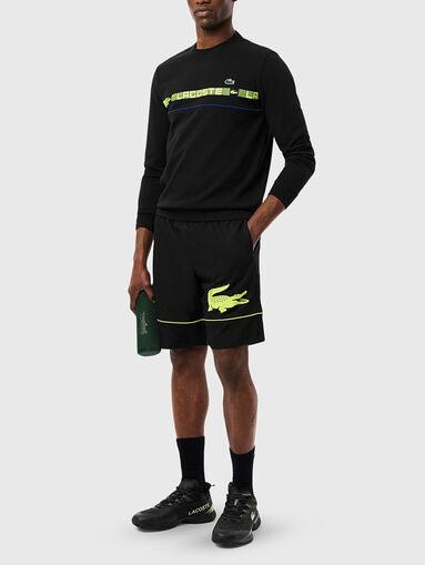 Tennis shorts with logo detail - 4