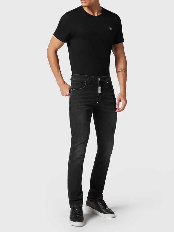 High waist slim jeans - 3