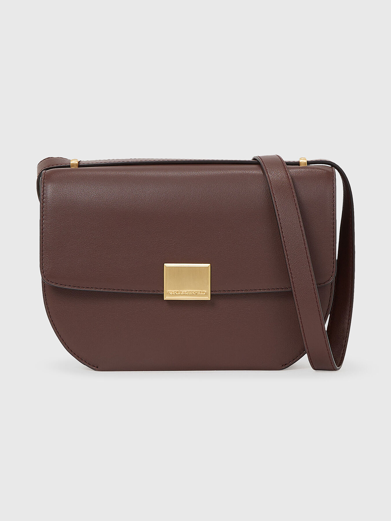 K/FOREVER leather crossbody bag brand Karl Lagerfeld