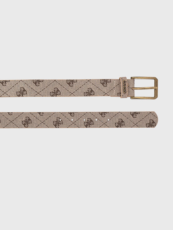 Belt with logo print - 2